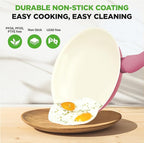NutriChef 54-Piece Kitchen Cookware Set – Complete Non-Stick Ceramic Pots and - Image 3