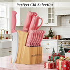Knife Set, 14-Piece Kitchen Knives Set - Image 5