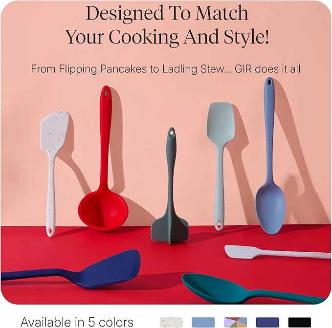 GIR: Get It Right 5-Piece Silicone Ultimate Kitchen Utensils Set - Image 6