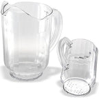 Carlisle FoodService Products Versapour Clear Pitcher Tall Pitcher - Image 2