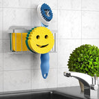 MURLONG Sponge Holder Smiley Face, Sink Caddy, Kitchen Organizer - Image 6