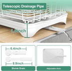 Dish Drying Rack, Two-Tier Dish Drying Rack - Image 5