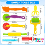 Dough Tools Kit – 12-Piece Dough Play Tools Set - Image 2