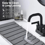 Large Stone Dish Drying Mats for Kitchen Counter, Drying Collapsible Dish - Image 6