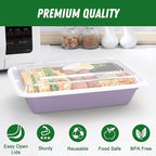 50 Pack 32 oz Meal Prep Containers Reusable - Image 3