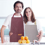 VALOME 2 Pack Kitchen Aprons, Apron - Image 7