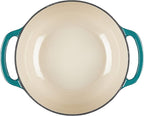 Lodge 4.5 Quart Enameled Cast Iron Dutch Oven - Image 3
