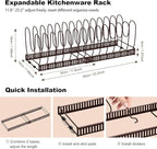 Housolution Pot and Pan Organizer Rack - Image 5