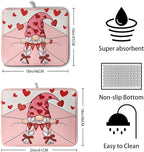 Valentine's Day Love Letter Dish Drying Mat - Image 2