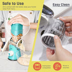 X Home Rotary Cheese Grater for Kitchen, Shredder - Image 7