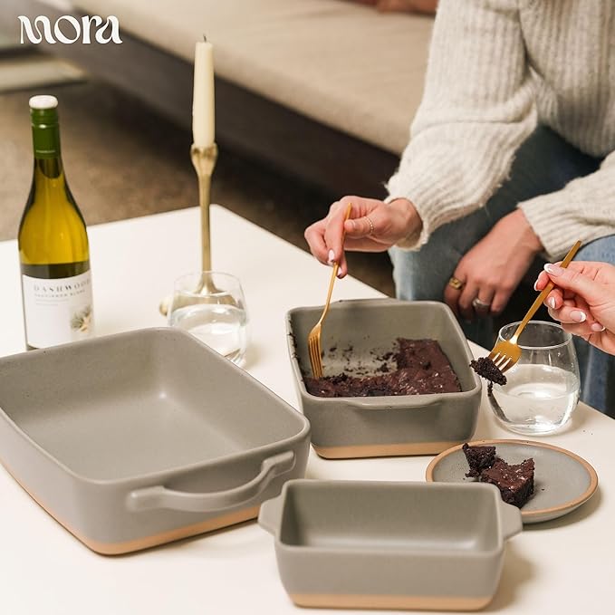 Mora Ceramic Baking Dish with Handles - Image 8