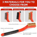 6pcs Wire Brushes for Cleaning Rust, Upgrade Wire Brush Set - Image 2