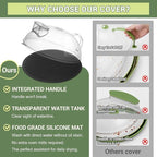 Microwave Splatter Cover for Food, Integrated Handle, Splatter Guard, 10” Plate - Image 2