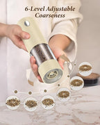 Electric Salt and Pepper Grinder Set - Image 5