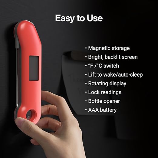 ThermoMaven ProfessionaI Meat Thermometer Digital, 3X Faster 0.5 Sec Instant - Image 7