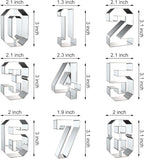 Number Cookie Cutter Set 3 Inch - Image 2