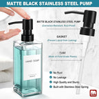 GMISUN Glass Soap Dispenser - Image 3
