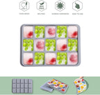 Ice Cube Trays Set of 2, Easy Release 15 Flexible Silicone Ice Cube Molds - Image 3