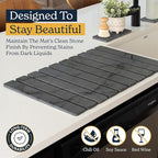 Oleex 3-Pack Stone Dish Drying Mat Set Includes 1 Large 24”x16” & 2 Small 4”x9” - Image 7