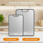 Titanium Cutting Board Double Sided Food Grade, Pure Titanium/PP - Image 5