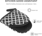 1 Pair Short Oven Mitts - Image 4