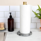 Modern Marble Paper Towel Holder - Image 7