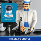 MR.SIGA Soap Dispensing Palm Brush, Kitchen Brush - Image 2