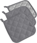 DII Basic Terry Collection Quilted 100% Cotton, 3 Piece by DII