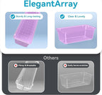 ElegantArray 12-Piece Drawer Organizer Set, 4 Sizes Versatile Plastic Vanity - Image 3