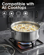 USELUCK Nonstick 5-QT Stock Pot - Image 5