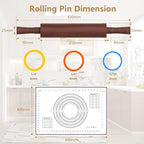 Classic Wooden Rolling Pin - Image 5