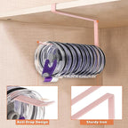 2 Pack Tumbler Lid Organizer, Horizontal Tumbler Lid Storage Hook to Hold Up 20 - Image 4
