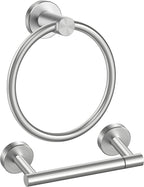 FORIOUS Toilet Paper Holder Wall Mount, SUS304 Stainless Steel Double Post by FORIOUS