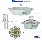 GoodCook Ceramic Cookware Set 5-Piece - Image 5