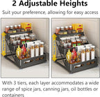 Ceetug 3 Tier Foldable Spice Rack - Image 4