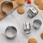 Cookie Cutters, Round Biscuit Cutter Set - Image 8