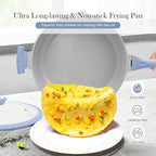 AIKENBBKK Ceramic Frying Pan Skillet Nonstick - Image 5