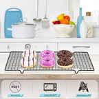 Tebery 2 Pack Black Heavy Duty Wire Cooking Rack Baking Racks - Image 5