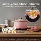 Overmont Enameled Cast Iron Dutch Oven - Image 6