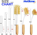 Holikme 6 Pack Dish Brush Set - Image 6