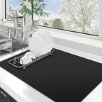 WISELIFE Dish Drying Mat Super Absorbent Drying Mat Large Dish Drying Mats by WiseLife