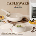KIKCOIN Nonstick Pots and Pans Set - Image 6