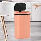 13 Gallon Trash Can, 50Liter Plastic High-Capacity Automatic Kitchen Trash Can - Image 9
