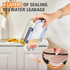 Liuruiyu 8 Pack 36OZ Glass Food Storage Containers - Image 4