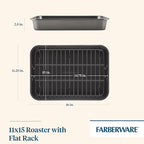 Farberware Bakeware Nonstick Steel Roaster - Image 2