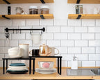 Marsui 4 Pcs Kitchen Organizer Accessories Set Cabinet Organizer Shelf and - Image 5