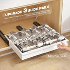 Seinloes 2 Pack Pull Out Cabinet Organizer - Image 6