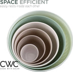 COOK WITH COLOR Prep Bowls with Lids- Wide and Deep Nesting Plastic Small - Image 7