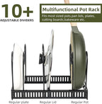ROOHUA Pot Rack -Expandable Pan Organizer - Image 3