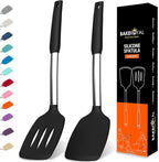 BakeRoyal Silicone Spatula Set by BAKEROYAL